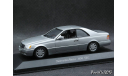 Mercedes 600 SEC silver 1-43 Minichamps, масштабная модель, 1:43, 1/43, Мinichamps, Mercedes-Benz