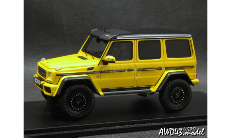 Mercedes AMG G500 4X4² 2016 yellow 1-43 Spark S4692, масштабная модель, 1:43, 1/43, Mercedes-Benz