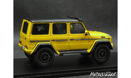 Mercedes G500 AMG 4X4² 2016 yellow 1-43 Spark S4692, масштабная модель, Mercedes-Benz, scale43