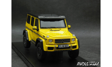 Mercedes G500 AMG 4X4² 2016 yellow 1-43 Spark S4692, масштабная модель, Mercedes-Benz, scale43