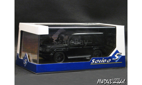 Mercedes-Benz G63 AMG  2022 black 1-43 Solido S4316702, масштабная модель, scale43