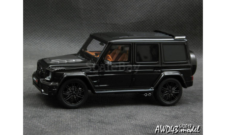 Mercedes G-Class Brabus 850 6.0 Biturbo Widestar 2015  W463 black 1-43 Minichamps 437032400, масштабная модель, scale43, Mercedes-Benz