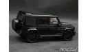 Mercedes G-Class Brabus 850 6.0 Biturbo Widestar 2015  W463 black 1-43 Minichamps 437032400, масштабная модель, scale43, Mercedes-Benz