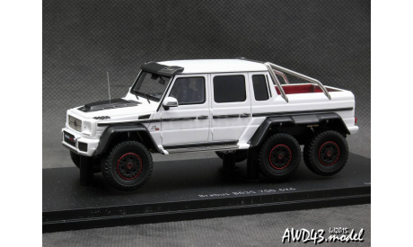 Mercedes Brabus B63 S700 6x6 2013 white 4x4 1-43 Schuco Pro R, масштабная модель, 1:43, 1/43, Mercedes-Benz