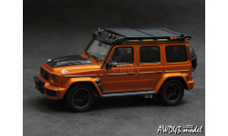 Mercedes G-Class Brabus G63 AMG W463 V8 BITURBO With Adventure Package 2020  Copper Met. 1-43 Almost Real ALM460523