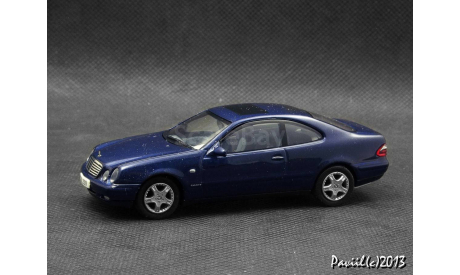 Mercedes CLK 230 d.blue 1-43 Herpa, масштабная модель, 1:43, 1/43, Mercedes-Benz