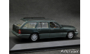 Mercedes E-Class W124 Break 1993 d.green met. 1-43 Minichamps, масштабная модель, 1:43, 1/43, Мinichamps, Mercedes-Benz