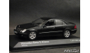 Mercedes E-Class W211 2002 black 1-43 Minichamps 400031500, масштабная модель, Mercedes-Benz, scale43