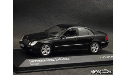 Mercedes E-Class W211 2002 black 1-43 Minichamps 400031500