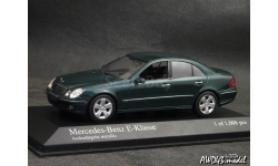 Mercedes  E-class W211 2001 d.green 1-43 Minichamps 400031502