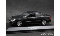 Mercedes E-Class W211 2002 black 1-43 Dealer=Minichamps B66961950, масштабная модель, 1:43, 1/43, Mercedes-Benz