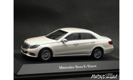 Mercedes E-Class W212 Elegance  Facelift 2013 white 1-43 Dealer=Kyosho B66960186, масштабная модель, scale43, Mercedes-Benz