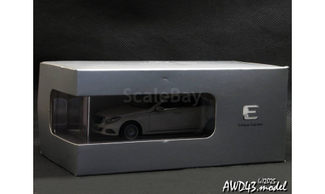Mercedes E-Class W212 Elegance  Facelift 2013 white 1-43 Dealer=Kyosho B66960186, масштабная модель, scale43, Mercedes-Benz