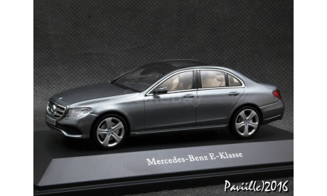 Mercedes E-class W213 Avantgarde 2016 grey 1-43 Kyosho, масштабная модель, 1:43, 1/43, Mercedes-Benz