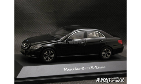 Mercedes E-Klasse W212 Avantgarde Facelift 2013 black 1-43 Dealer=Kyosho, масштабная модель, scale43, Mercedes-Benz