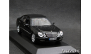 Mercedes E-Сlasse W211 2007 black 1-43 Minichamps, масштабная модель, 1:43, 1/43, Мinichamps, Mercedes-Benz