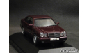 Mercedes E320 W210 Limousine Avantgarde 1995 burgundy 1-43  Dealer=Herpa, масштабная модель, Mercedes-Benz, scale43