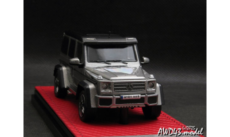Mercedes G 500 4x4² grey  1-43 China Promo, масштабная модель, Mercedes-Benz, scale43
