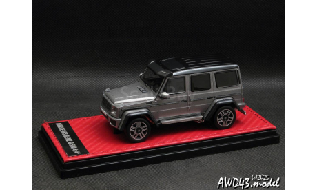 Mercedes G 500 4x4² grey  1-43 China Promo, масштабная модель, Mercedes-Benz, scale43