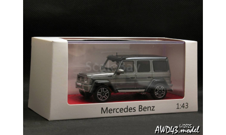 Mercedes G 500 4x4² grey  1-43 China Promo, масштабная модель, Mercedes-Benz, scale43
