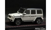 Mercedes G500 4x4² white 1-43 China promo, масштабная модель, scale43, Mercedes-Benz