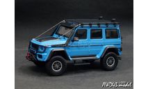 Mercedes G-Class G550 BRABUS Adventure 2017 Blue 1-43 Almost Real ALM460307, масштабная модель, Mercedes-Benz, scale43