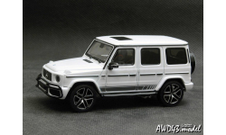 Mercedes G-Class G63 AMG (W463) V8 BITURBO 2019  White 1-43 Almost Real ALM420803