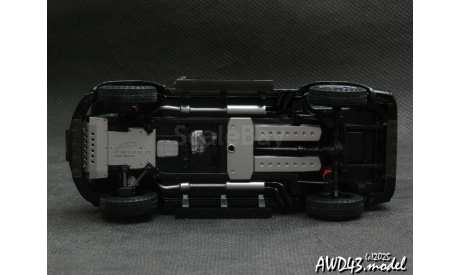 Mercedes G-Class G800 BRABUS XLP Adventure 2020 Rocket Silver Matte 1-43 Almost Real ALM460542, масштабная модель, Mercedes-Benz, scale43