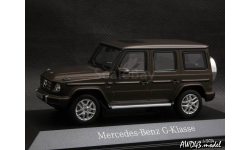 Mercedes G-class W463 2018 brown 1-43 Dealer=Norev B66960809