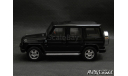 Mercedes G Wagon LWB 80-90’ W463 black 1-43 Dealer=AUTOart B66961944 (with rear seats), масштабная модель, 1:43, 1/43, Mercedes-Benz