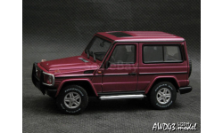 Mercedes G-Wagon SWB W463 purpurn 1-43 Autoart AA56102