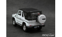 Mercedes G320 CDI Cabriolet 2000–2012 white 4x4 1-43 MBK, масштабная модель, 1:43, 1/43, Mercedes-Benz