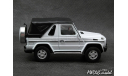 Mercedes G320 CDI Cabriolet 2000–2012 white 4x4 1-43 MBK, масштабная модель, 1:43, 1/43, Mercedes-Benz