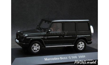 Mercedes G 500 2009 W463 black 1-43 Spark MiniMax B66960605, масштабная модель, scale43, Mercedes-Benz