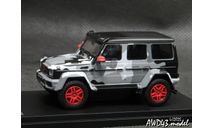 Mercedes G 500 4x4² camouflage 1-64 Almost Real, масштабная модель, scale64, Mercedes-Benz