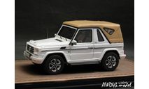 Mercedes G 500 Cabriolet  Final Edition Closed roof 2013 W463 white 1-43 GLM207104, масштабная модель, scale43, Mercedes-Benz