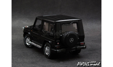 Mercedes G 500 V8 W463 SWB 1998 black 1-43 AutoArt AA56103, масштабная модель, scale43, Mercedes-Benz
