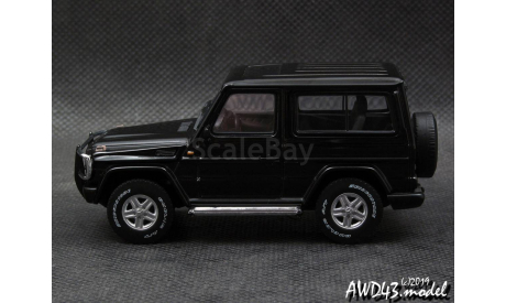 Mercedes G 500 V8 W463 SWB 1998 black 1-43 AutoArt AA56103, масштабная модель, scale43, Mercedes-Benz