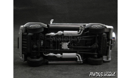 Mercedes G 55 AMG W463 silver  1-43 AUTOart AA56116, масштабная модель, scale43, Mercedes-Benz