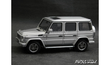 Mercedes G55 AMG silver 1-43 AutoArt  AA56116, масштабная модель, 1:43, 1/43, Mercedes-Benz