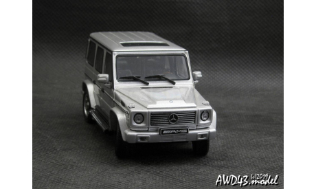 Mercedes G 55 AMG W463 silver  1-43 AUTOart AA56116, масштабная модель, scale43, Mercedes-Benz