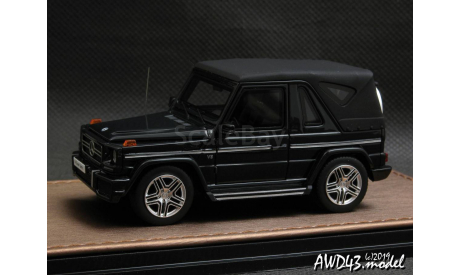 Mercedes G63 AMG Cabriolet Closed roof black 1-43 GLM207002, масштабная модель, 1:43, 1/43, Mercedes-Benz