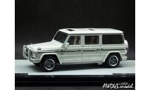 Mercedes G-Class AMG G63 V12 Lang white 1-43 GLM43203701, масштабная модель, Mercedes-Benz, scale43