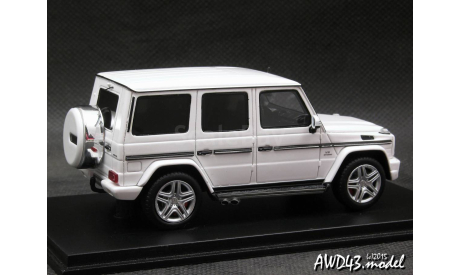Mercedes G63 AMG W463 2014 white 1-43 Spark S1082, масштабная модель, scale43, Mercedes-Benz