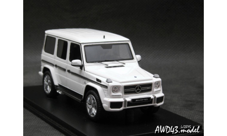Mercedes G63 AMG W463 2014 white 1-43 Spark S1082, масштабная модель, scale43, Mercedes-Benz