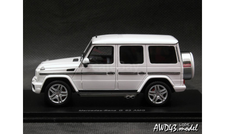 Mercedes G63 AMG W463 2014 white 1-43 Spark S1082, масштабная модель, scale43, Mercedes-Benz