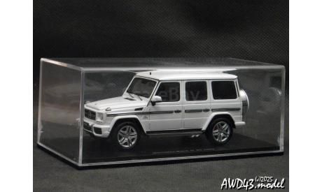 Mercedes G63 AMG W463 2014 white 1-43 Spark S1082, масштабная модель, scale43, Mercedes-Benz
