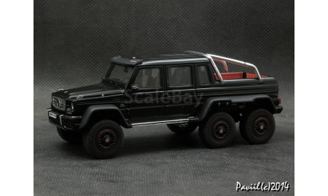 Mercedes G63 AMG W463 6x6 2013 black 4x4 1-43 GLM, масштабная модель, 1:43, 1/43, Mercedes-Benz