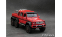 Mercedes G63 AMG W463 6x6 red 1-43 GLM, масштабная модель, 1:43, 1/43, Mercedes-Benz