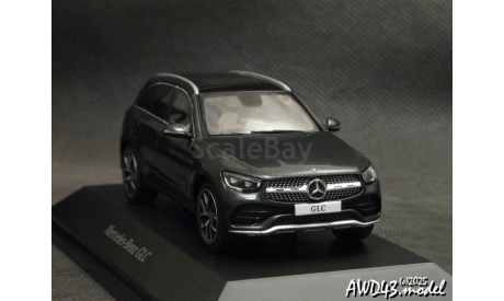 Mercedes GLC. X253 2020 d.grey 1-43 Dealer=Spark B66960558, масштабная модель, Mercedes-Benz, scale43